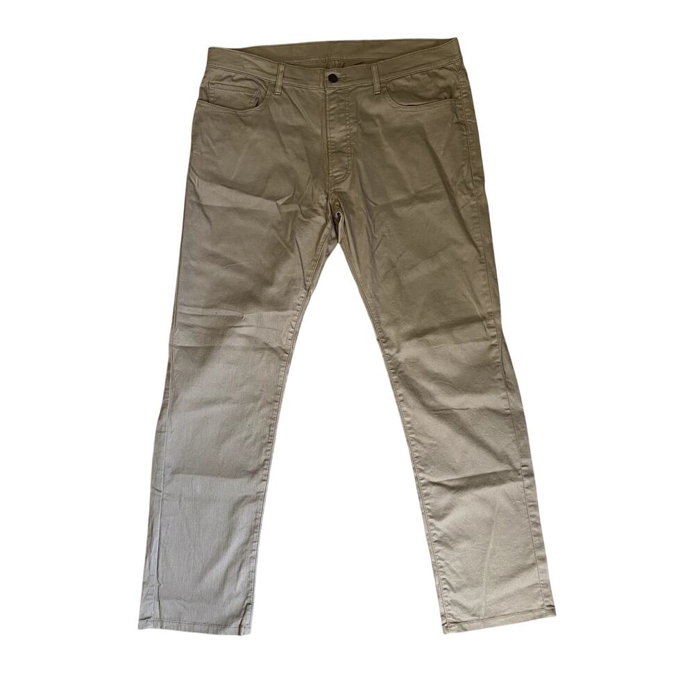UNIQLO Women's Size 10 (Waist 28") Beige Khaki Skinny Fit Stretch Chino Pants